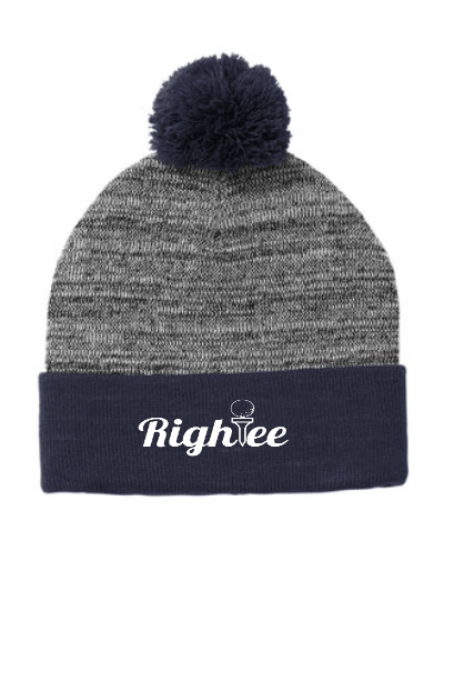 RighTee Beanie Pom Pom