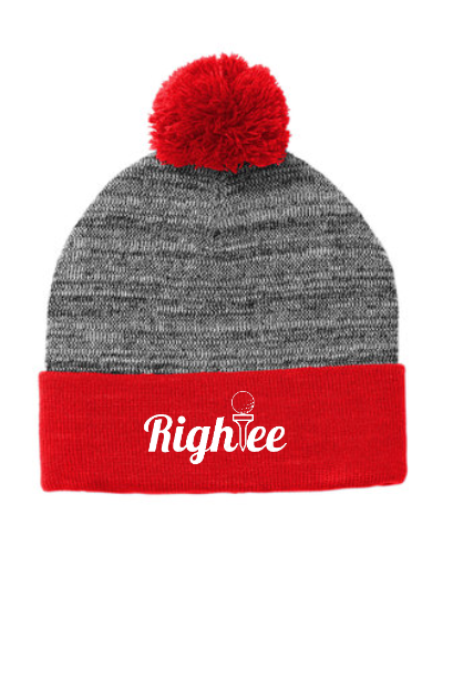 RighTee Beanie Pom Pom