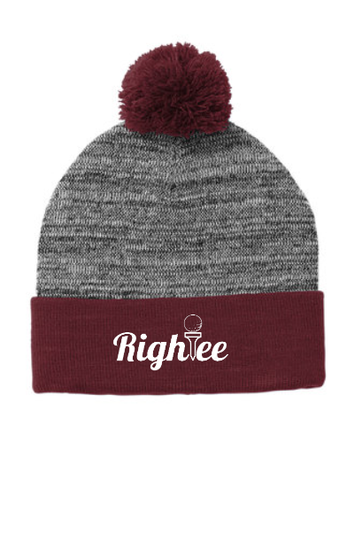 RighTee Beanie Pom Pom